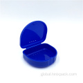 Dental Retainer Case With Ventilation Holes Plastic Dental Orthodontic Storage Retainer Box Case Factory